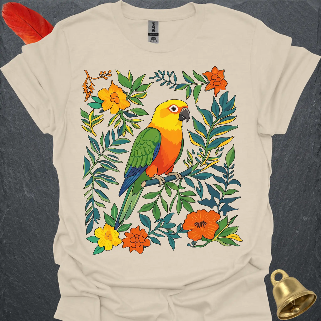 Jenday Conure Boho Flower T-Shirt