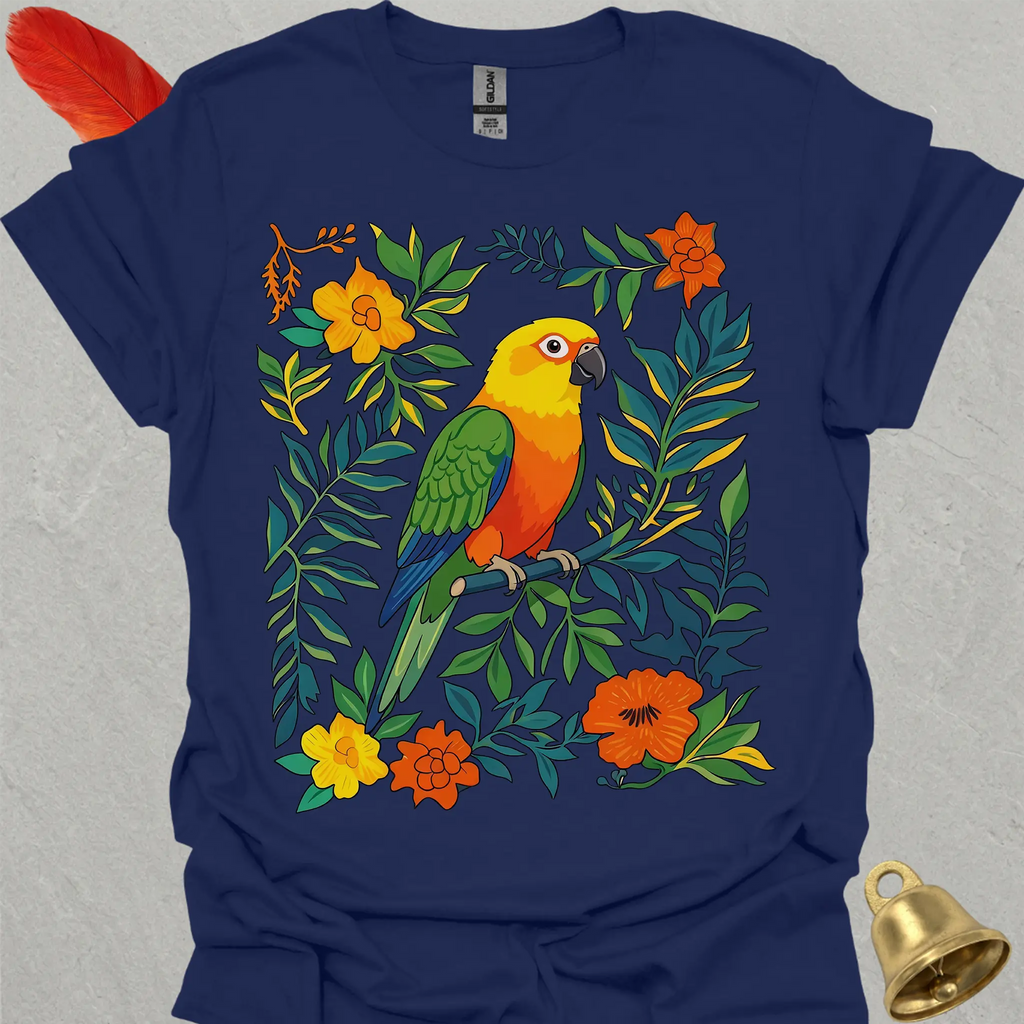 Jenday Conure Boho Flower T-Shirt