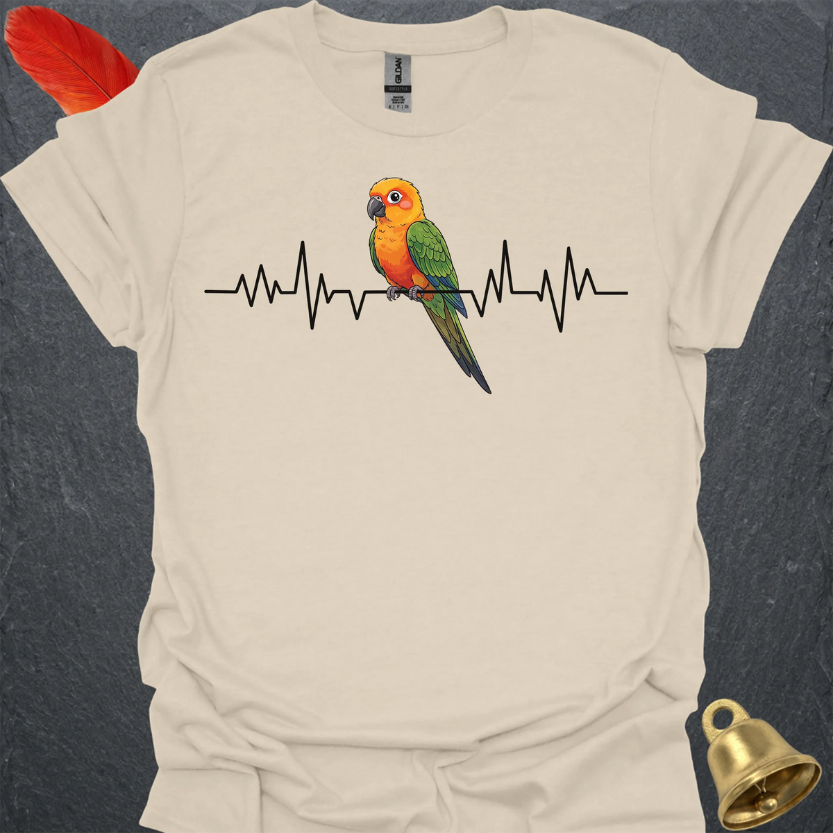 Jenday Conure Heartbeat T-Shirt