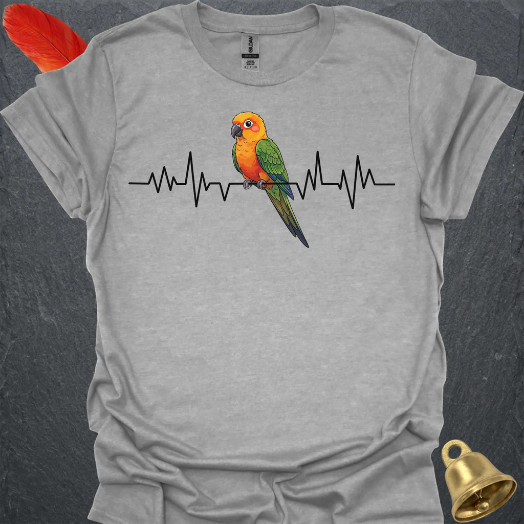 Jenday Conure Heartbeat T-Shirt