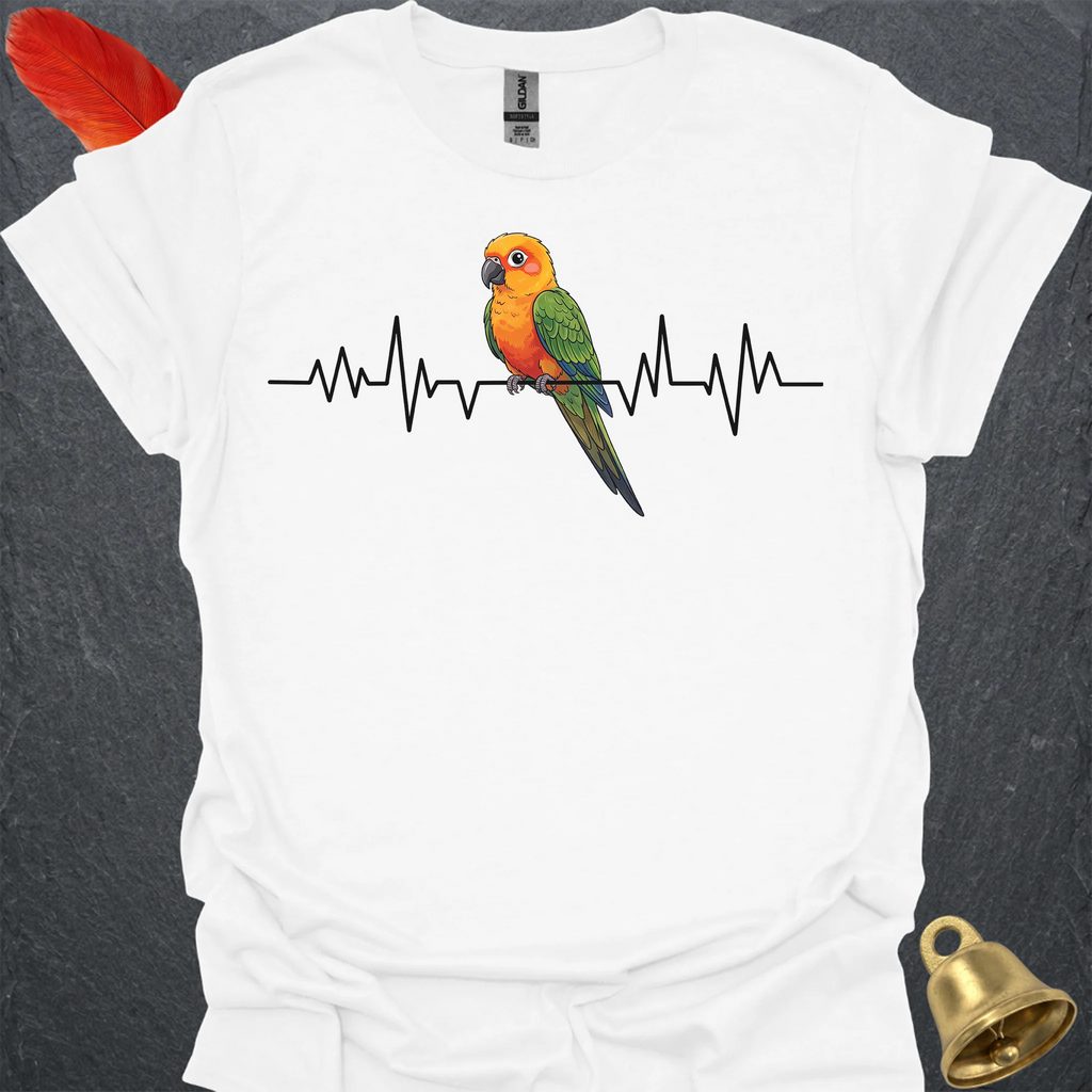 Jenday Conure Heartbeat T-Shirt