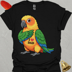 Jenday Conure I Love Dad T-Shirt