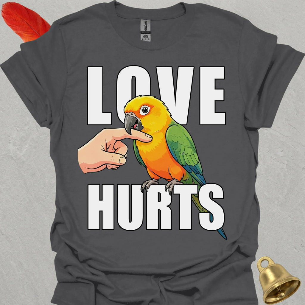 Jenday Conure Love Hurts T-Shirt