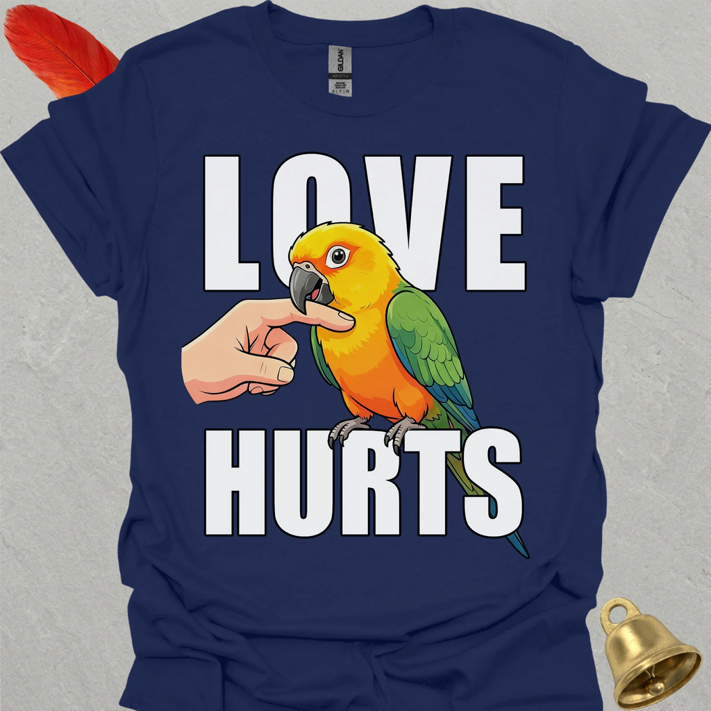 Jenday Conure Love Hurts T-Shirt