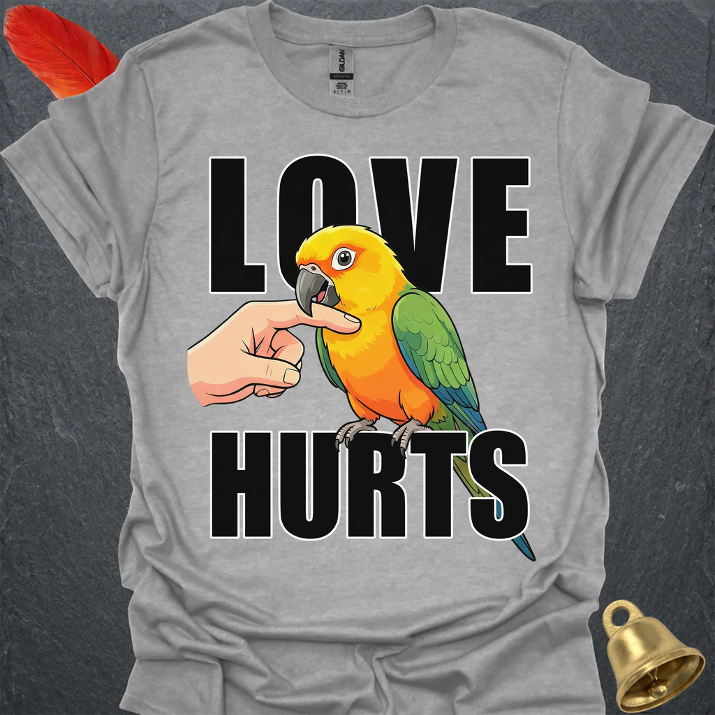 Jenday Conure Love Hurts T-Shirt