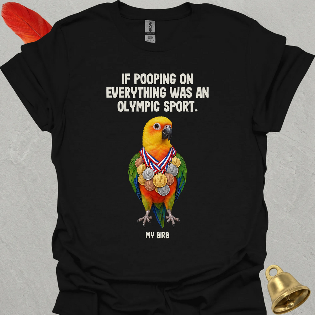 Jenday Conure Olympic Pooper T-Shirt