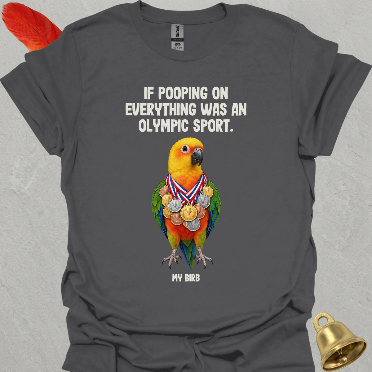 Jenday Conure Olympic Pooper T-Shirt
