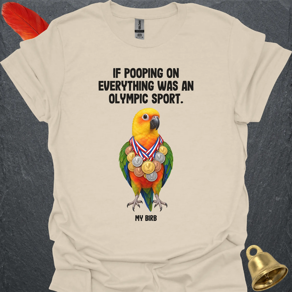Jenday Conure Olympic Pooper T-Shirt