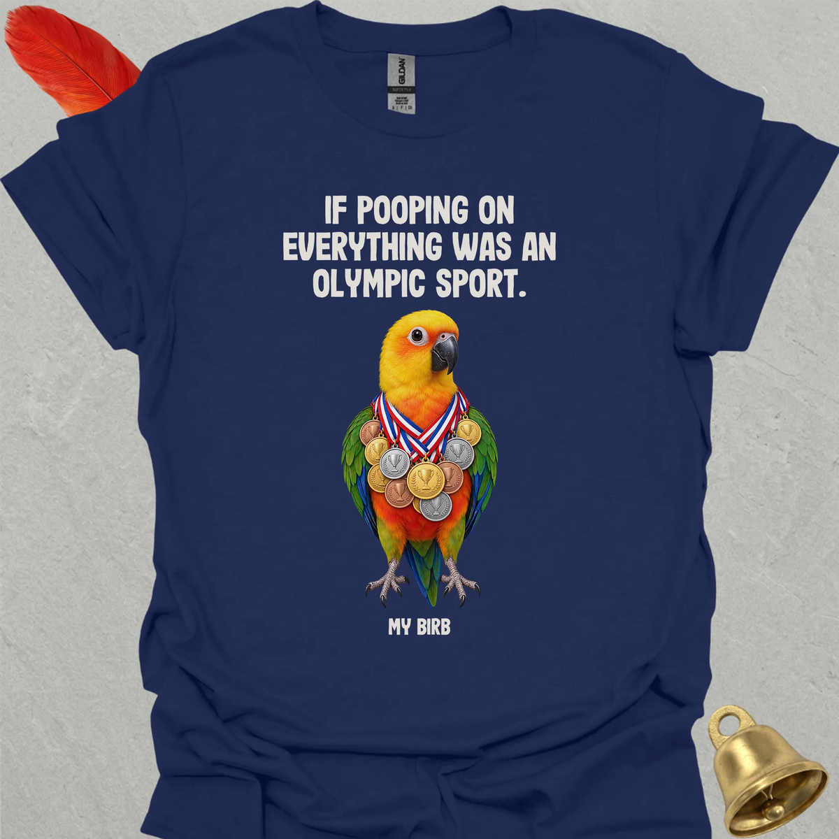 Jenday Conure Olympic Pooper T-Shirt