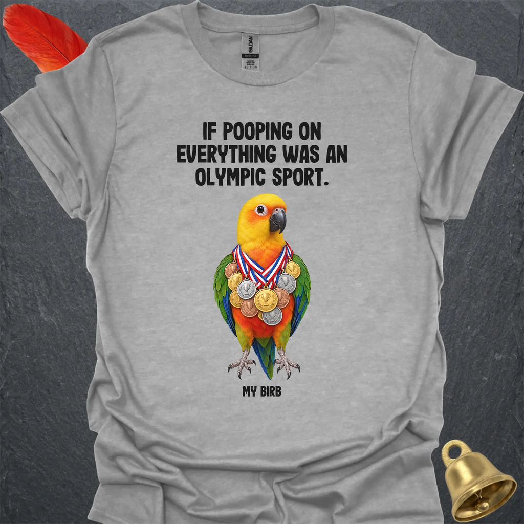 Jenday Conure Olympic Pooper T-Shirt