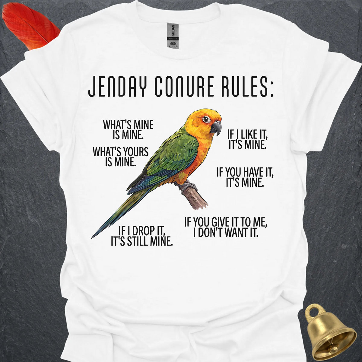 Jenday Conure Rules T-Shirt