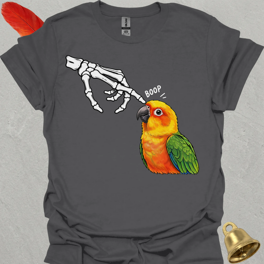 Jenday Conure Skeleton Boop T-Shirt