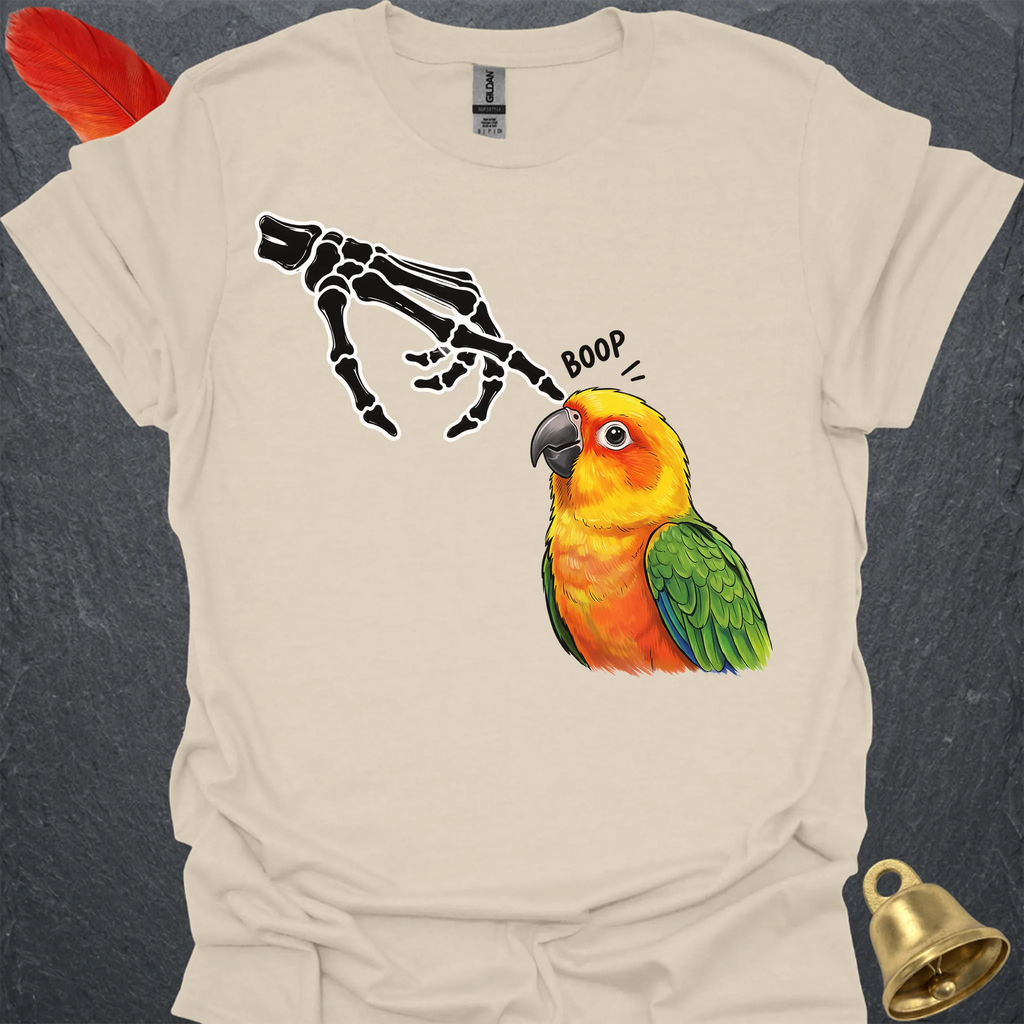Jenday Conure Skeleton Boop T-Shirt
