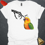 Jenday Conure Skeleton Boop T-Shirt