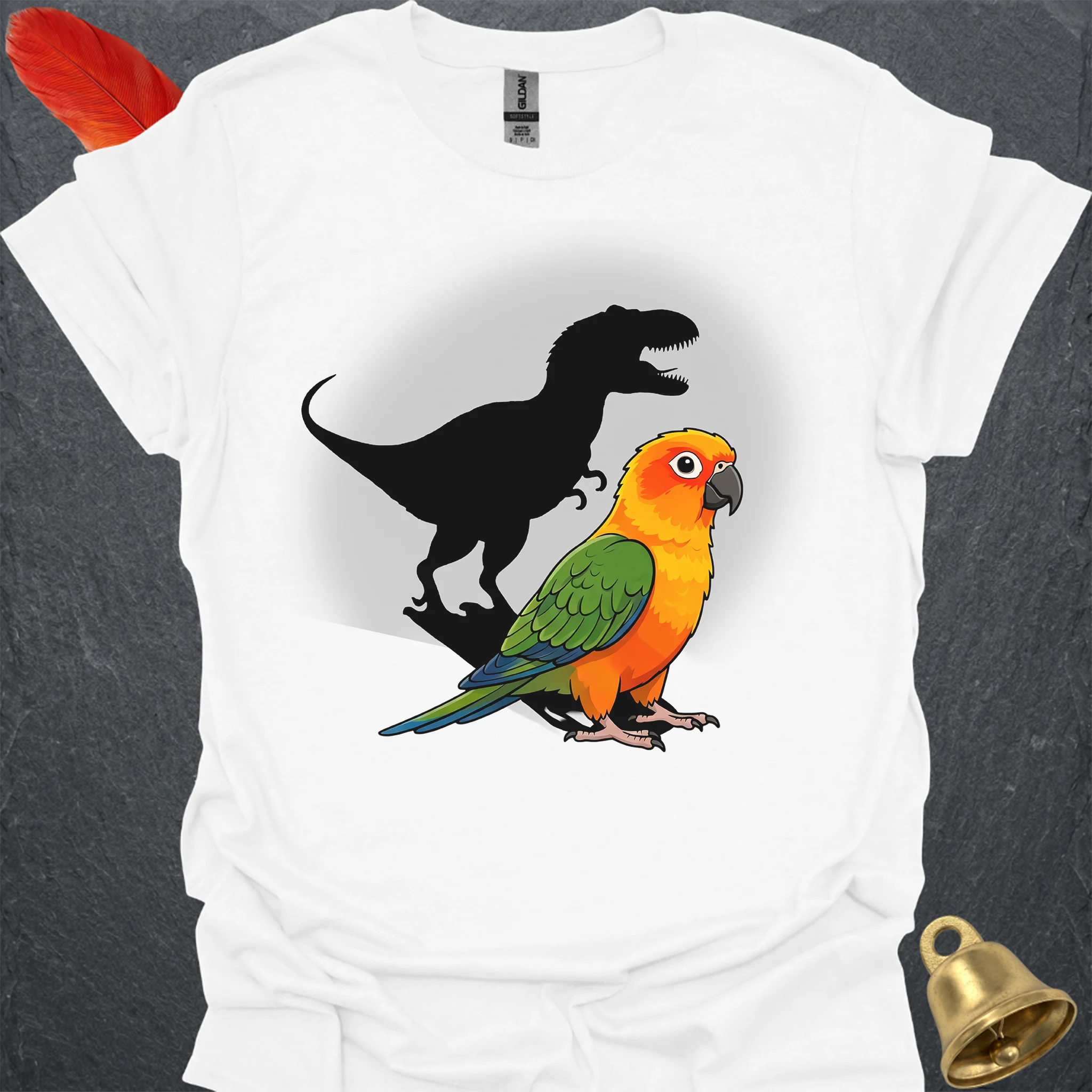 Jenday Conure T-Rex T-Shirt