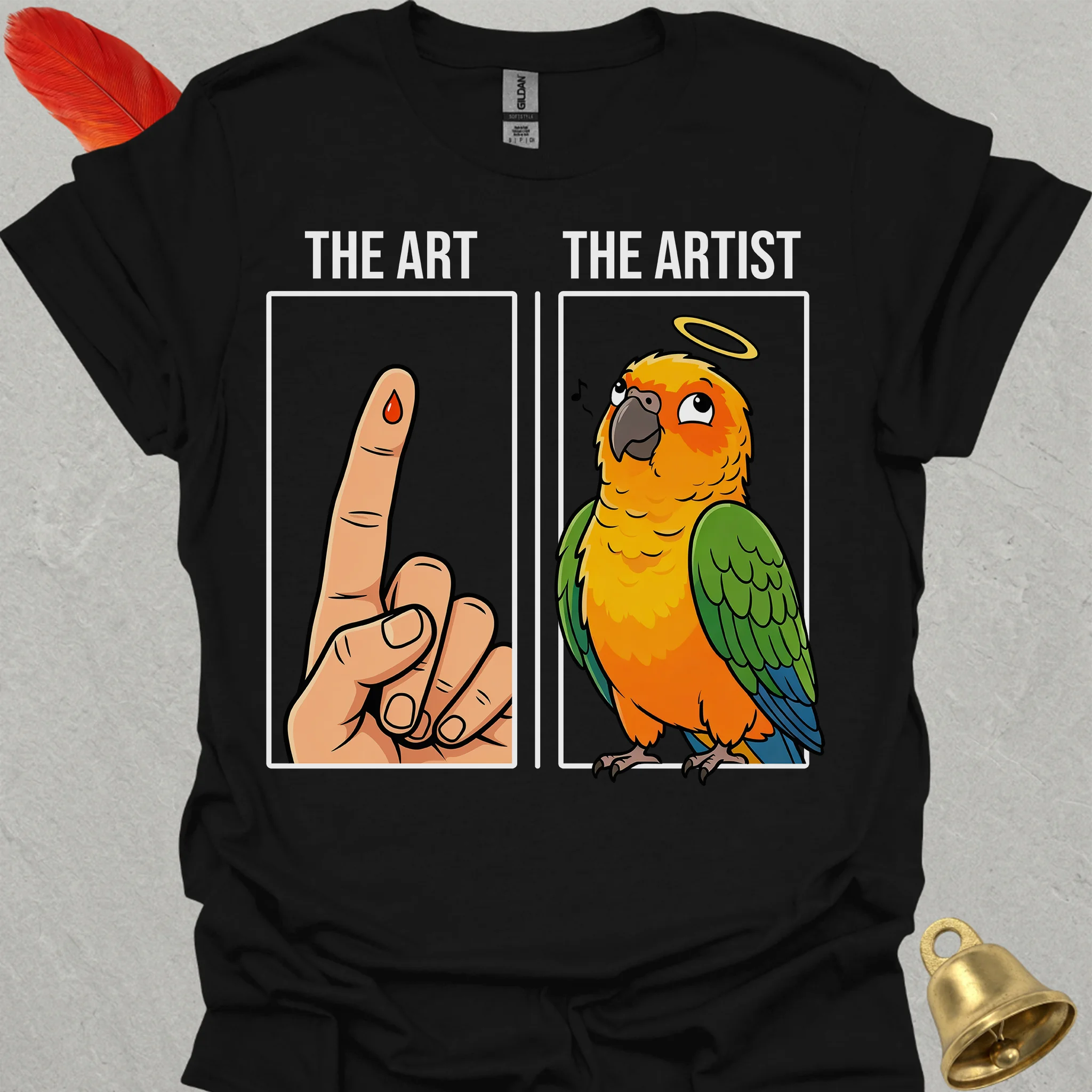 Jenday Conure The Artist T-Shirt