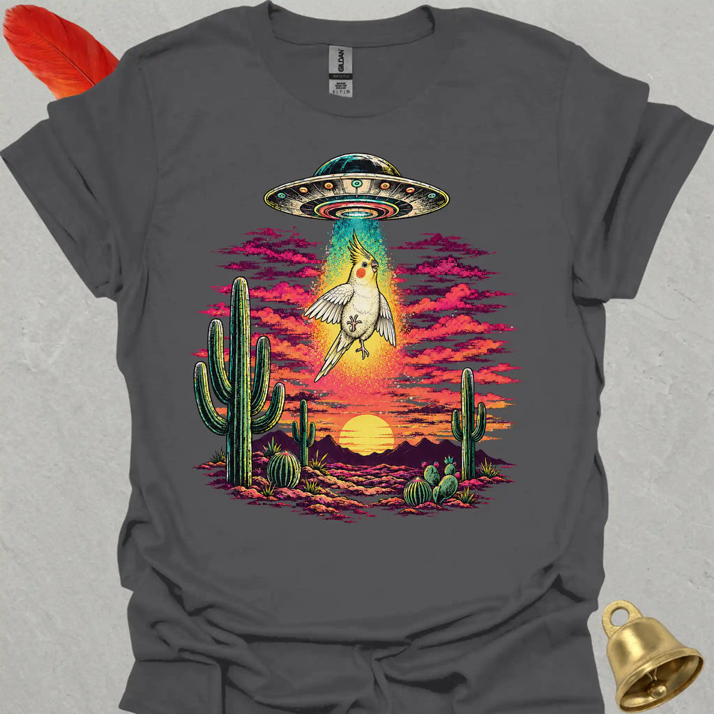 Lutino Cockatiel Abduction T-Shirt