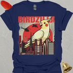 Lutino Cockatiel Birdzilla T-Shirt