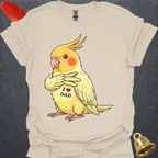 Lutino Cockatiel I Love Dad T-Shirt