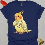 Lutino Cockatiel I Love Dad T-Shirt