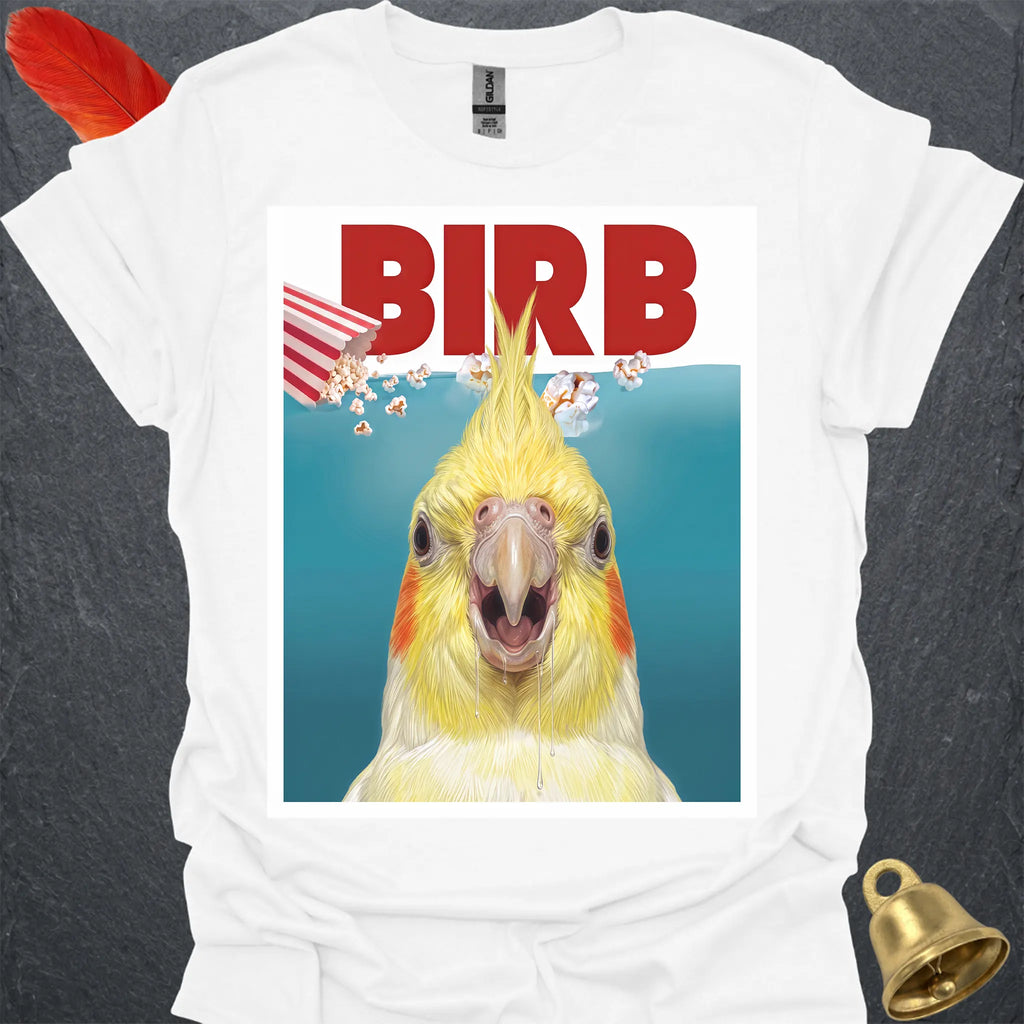 Lutino Cockatiel Movie T-Shirt