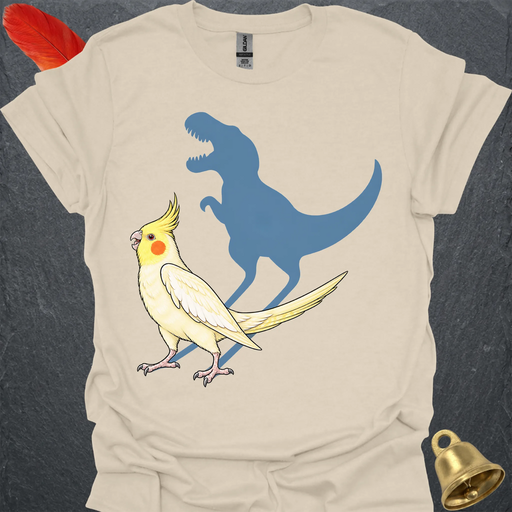 Lutino Cockatiel Roar T-Shirt