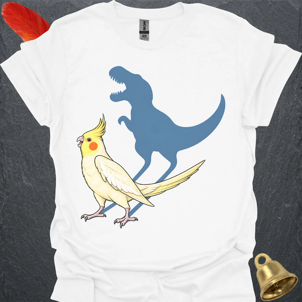 Lutino Cockatiel Roar T-Shirt