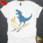 Lutino Cockatiel Roar T-Shirt