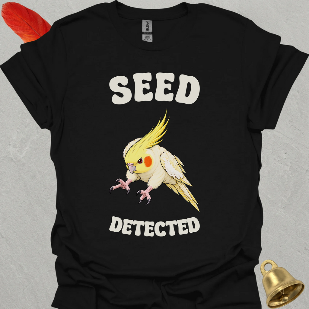 Lutino Cockatiel Seed Detected T-Shirt