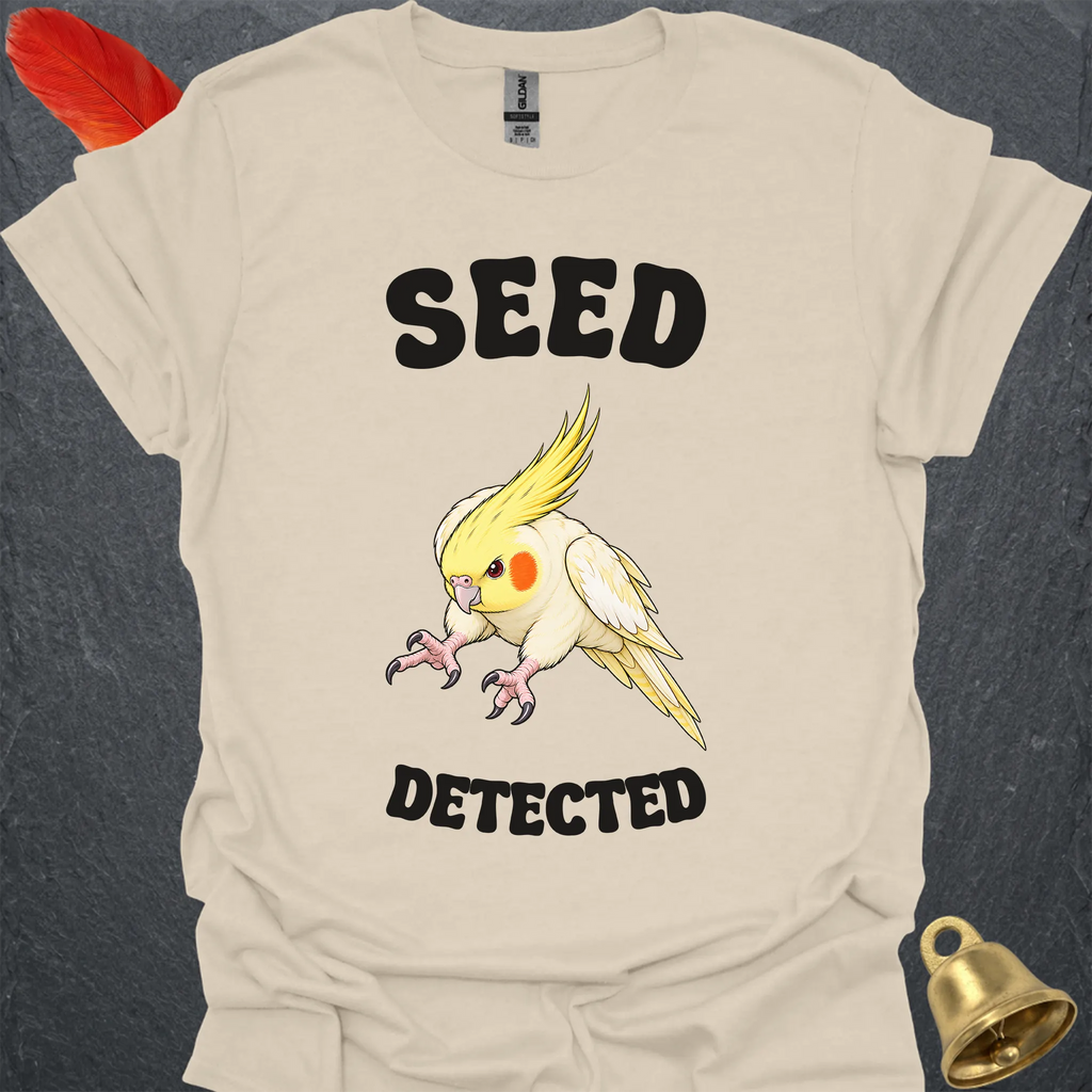 Lutino Cockatiel Seed Detected T-Shirt