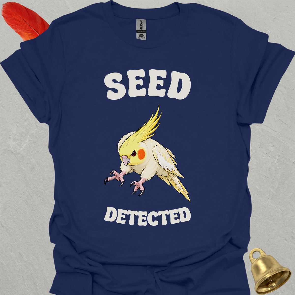 Lutino Cockatiel Seed Detected T-Shirt