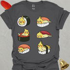 Lutino Cockatiel Sushi T-Shirt