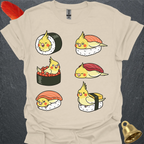 Lutino Cockatiel Sushi T-Shirt