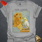 Lutino Cockatiel Van Gogh T-Shirt