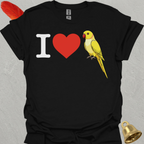 I Love Lutino Indian Ringneck T-Shirt