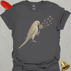 Lutino Indian Ringneck Blowing Wishes T-Shirt
