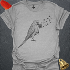 Lutino Indian Ringneck Blowing Wishes T-Shirt