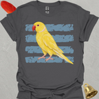 Lutino Indian Ringneck Brush T-Shirt