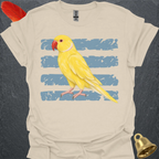 Lutino Indian Ringneck Brush T-Shirt