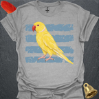 Lutino Indian Ringneck Brush T-Shirt