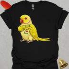 Lutino Indian Ringneck I Love Dad T-Shirt