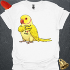 Lutino Indian Ringneck I Love Dad T-Shirt