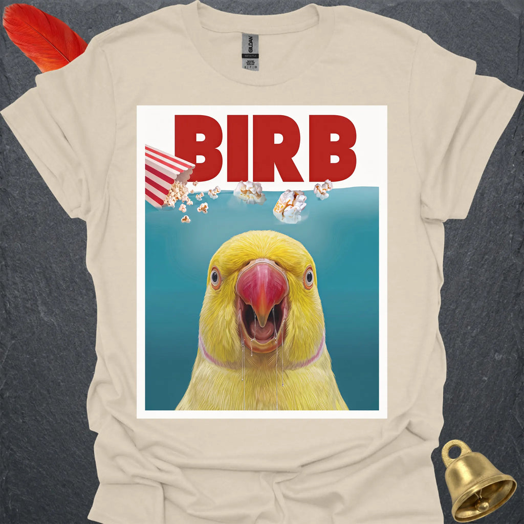 Lutino Indian Ringneck Movie T-Shirt