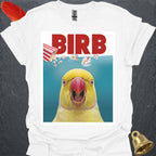 Lutino Indian Ringneck Movie T-Shirt