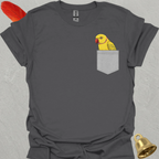 Lutino Indian Ringneck Pocket T-Shirt