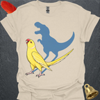 Lutino Indian Ringneck Roar T-Shirt