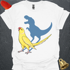 Lutino Indian Ringneck Roar T-Shirt