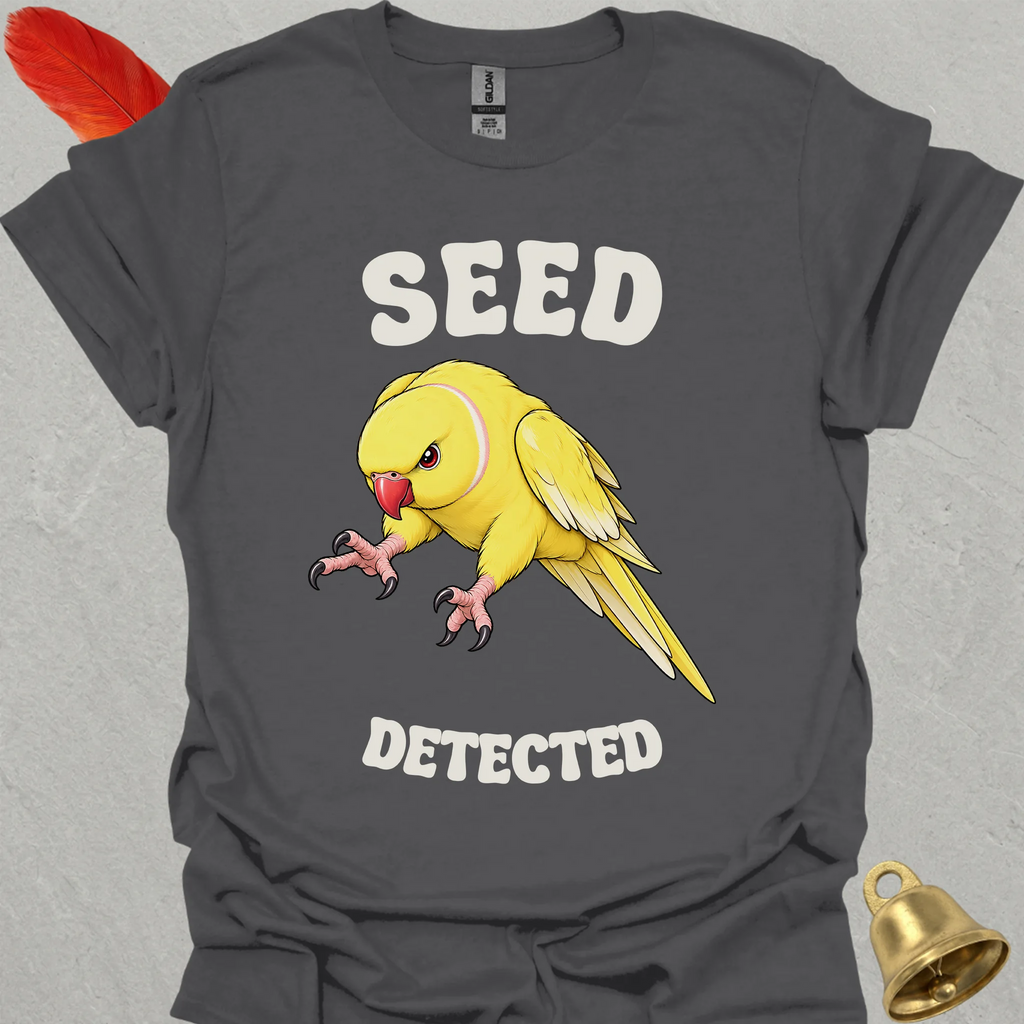 Lutino Indian Ringneck Seed Detected T-Shirt