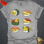 Lutino Indian Ringneck Sushi T-Shirt