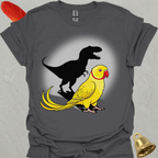 Lutino Indian Ringneck T-Rex T-Shirt